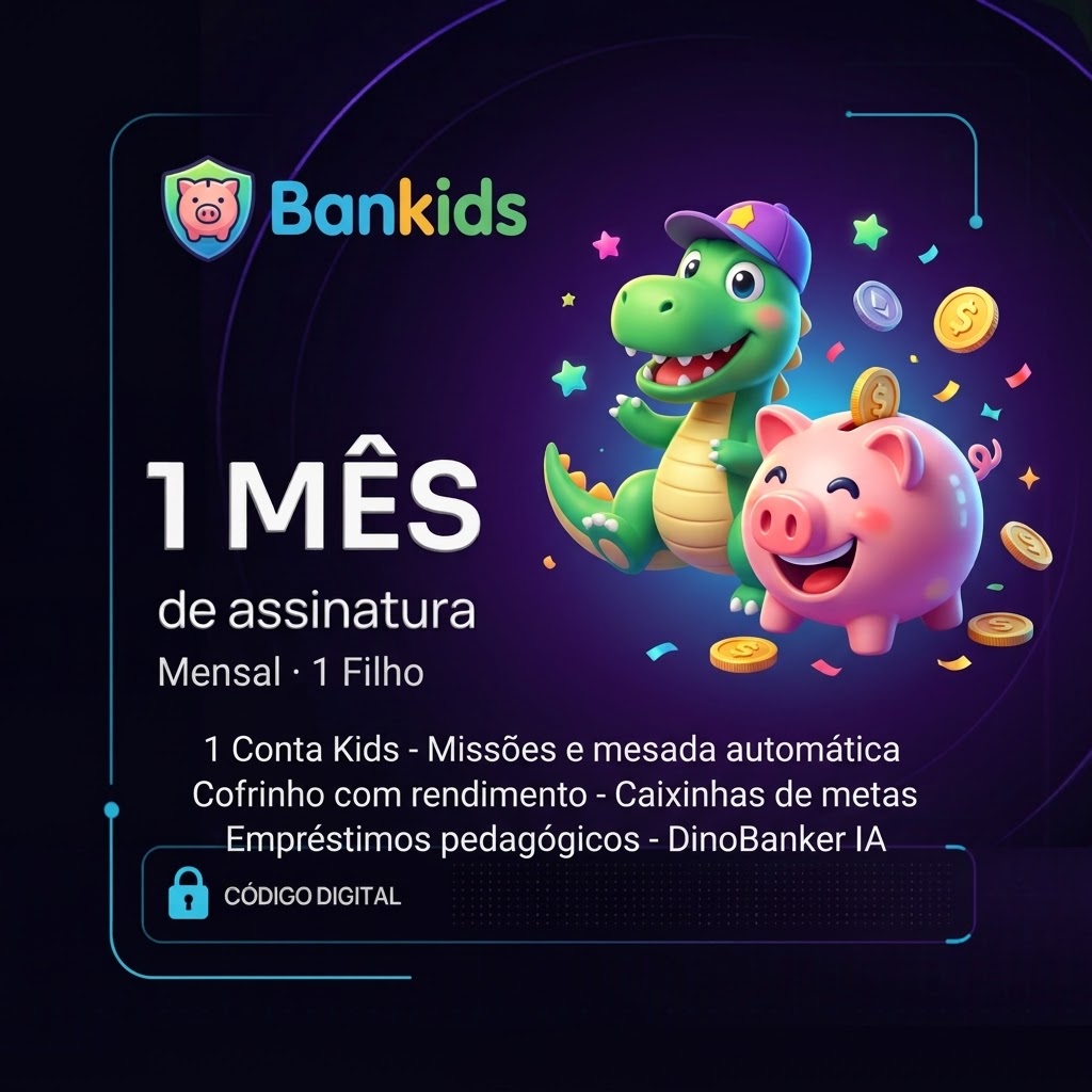 Bankids · Assinatura 1 Mês (Mensal) · 1 Filho | Varelle