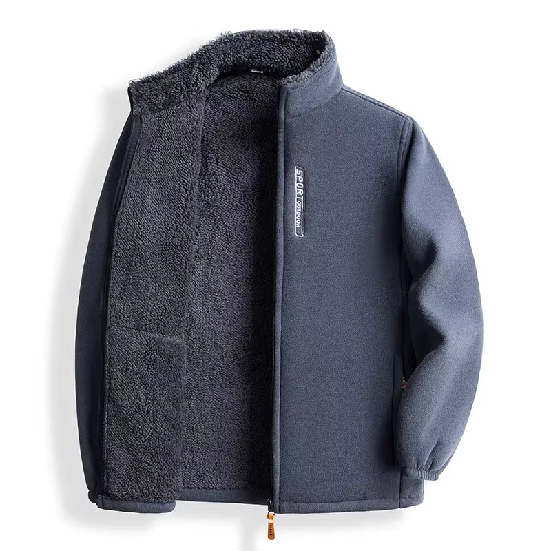Cardigan Masculino de Lã Grosso Gola Alta | Varelle