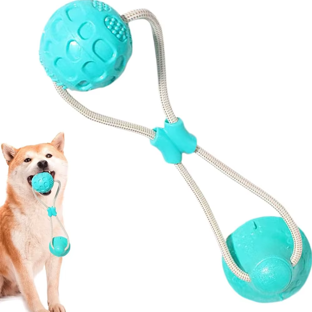 Brinquedo Resistente para Cachorro com Ventosa e Corda | Varelle